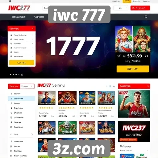 Interface e usabilidade do site iwc 777